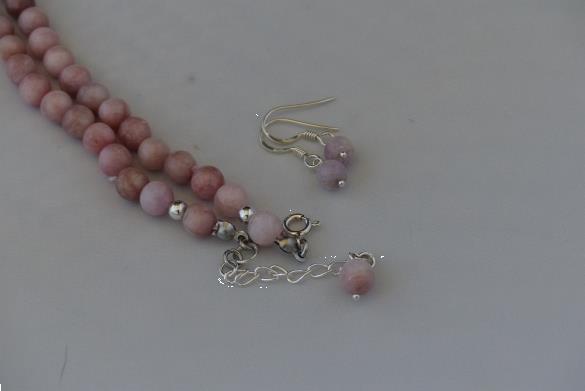 Grote foto ketting oorhanger set van kunziet sieraden tassen en uiterlijk kettingen