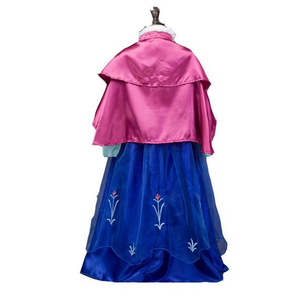 Grote foto aanbieding frozen anna jurk roze cape prinsessenjurk kleding dames verkleedkleding