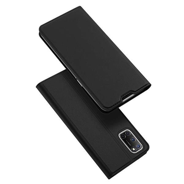 Grote foto dux ducis oppo a52 a72 wallet hoesje slimline zwart telecommunicatie mobieltjes