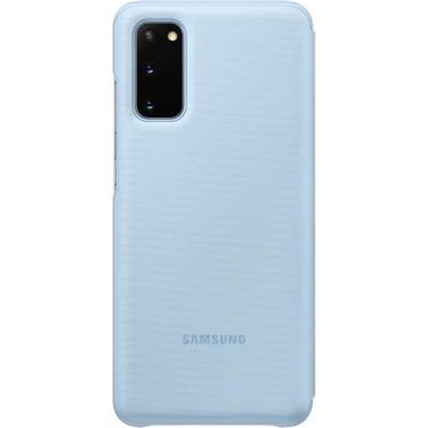 Grote foto samsung galaxy s20 led view cover blauw telecommunicatie samsung