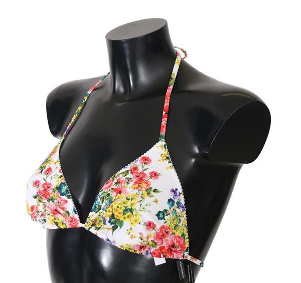 Grote foto dolce gabbana floral beachweare top bikini swimsuit it2 kleding dames badmode en zwemkleding