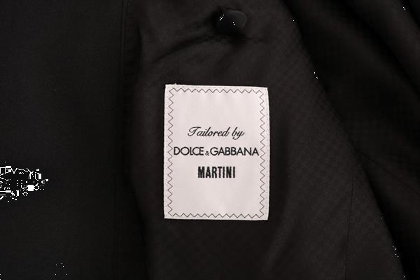 Grote foto dolce gabbana blue martini wool silk 3 piece suit it44 x kleding heren kostuums en colberts
