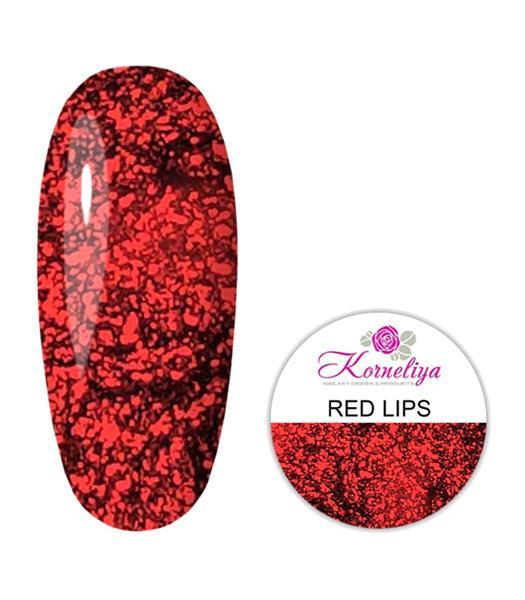 Grote foto korneliya royal glam gel red lips 12 ml beauty en gezondheid make up sets