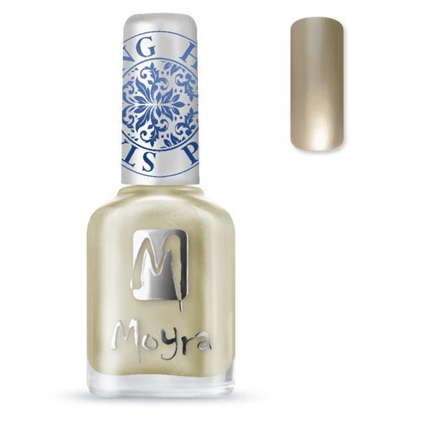 Grote foto moyra stamping nail polish 12ml sp09 gold beauty en gezondheid make up sets