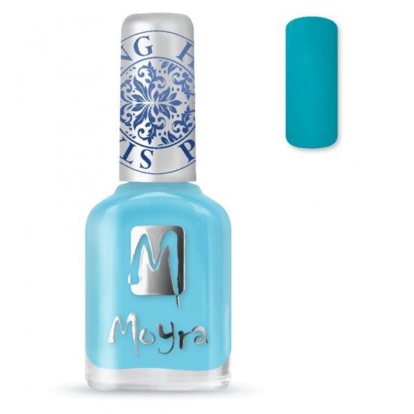 Grote foto moyra stamping nail polish 12ml sp22 turquoise beauty en gezondheid make up sets
