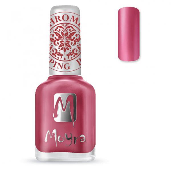 Grote foto moyra stamping nail polish 12ml sp29 chrome rose beauty en gezondheid make up sets