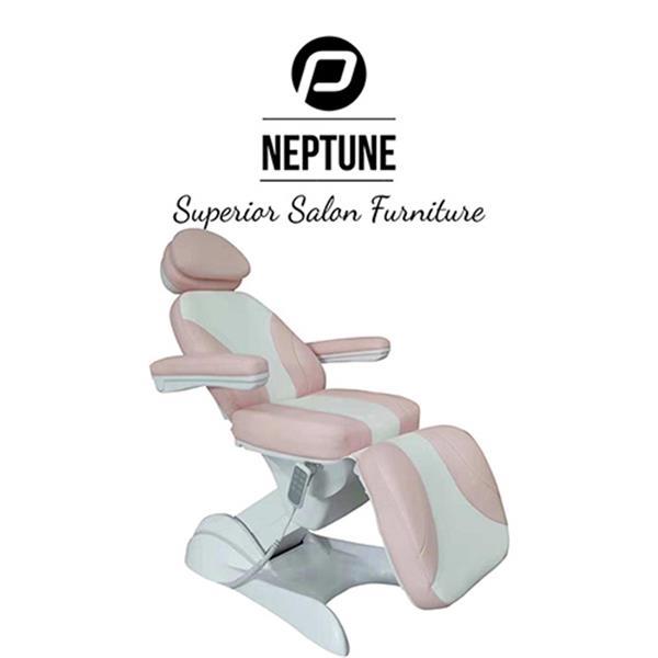 Grote foto behandelstoel neptune in roze wit kleurcombinatie witgoed en apparatuur persoonlijke verzorgingsapparatuur