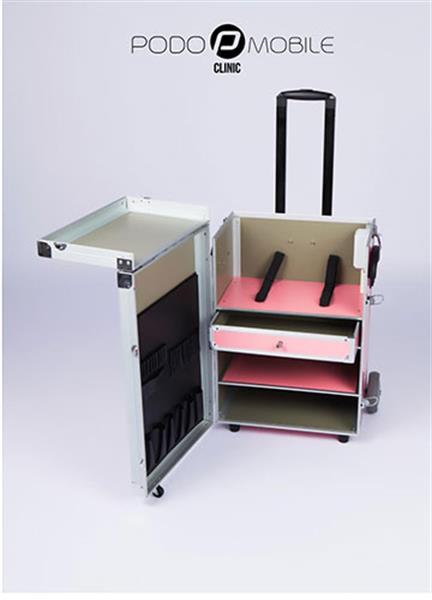 Grote foto podomobile maxi pedicure trolley sweet pink witgoed en apparatuur persoonlijke verzorgingsapparatuur