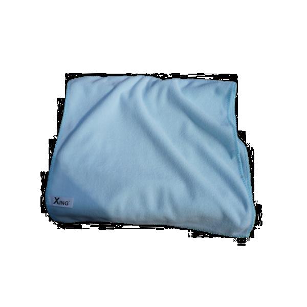 Grote foto xing hot towel compress doek 30x30 licht blauw diversen verpleegmiddelen en hulpmiddelen