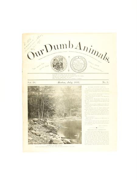 Grote foto our dumb animals 1894 1895 boeken tijdschriften en kranten