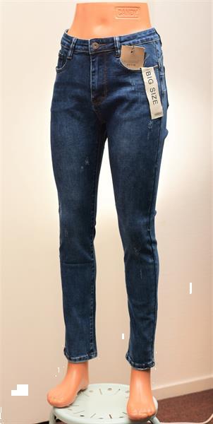 Grote foto grote maat skinnyjeans stretch kleding dames grote maten