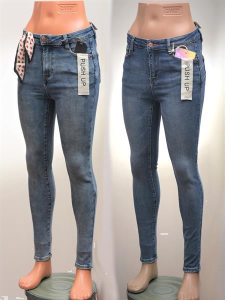 Grote foto skinnyjeans la favorita fashion kleding dames spijkerbroeken en jeans
