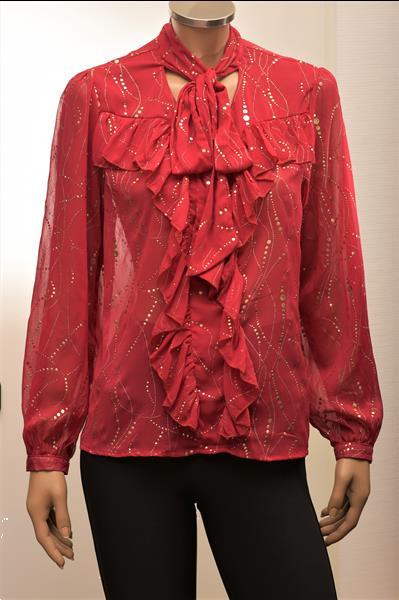Grote foto blouse met glitter la favorita fashion kleding dames blouses