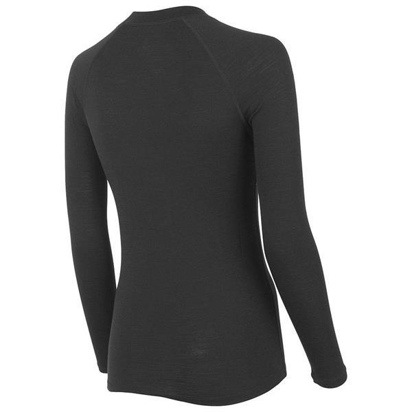Grote foto fusion c3 merino thermo long sleeve black dames size kleding dames sportkleding