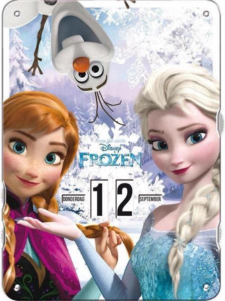 Grote foto frozen frozen draaidoor kalender elsa anna ophangbaar kinderen en baby overige