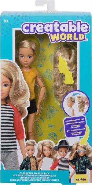 Grote foto creatable world character starter kit 5 blonde genderneutr kinderen en baby speelgoed voor jongens