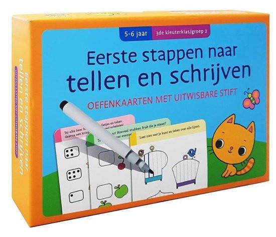 Grote foto deltas oefenkaarten tellen en schrijven junior kinderen en baby babyspeelgoed