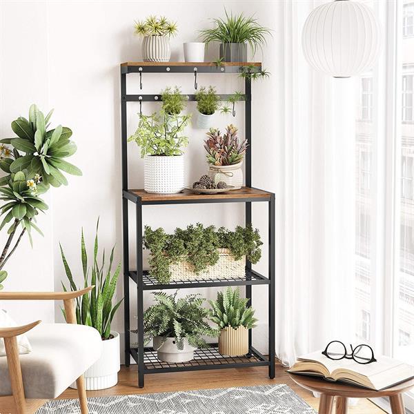 Grote foto staande keukenrek in industrieel design huis en inrichting woningdecoratie