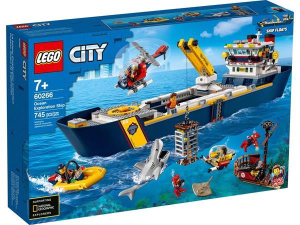 Grote foto lego city 60266 oceaan onderzoekschip kinderen en baby duplo en lego