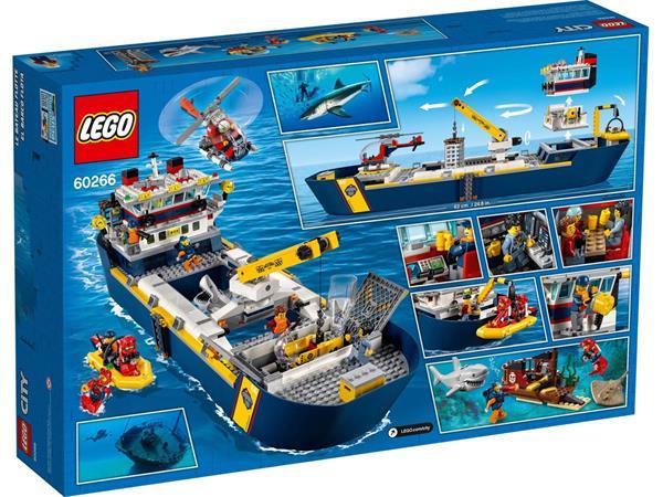 Grote foto lego city 60266 oceaan onderzoekschip kinderen en baby duplo en lego