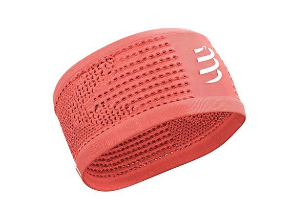 Grote foto compressport headband on off coral per stuk sport en fitness loopsport en atletiek