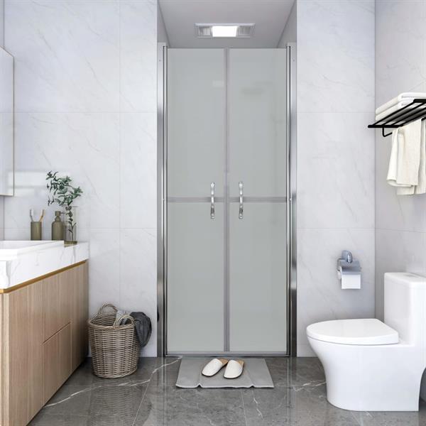 Grote foto vidaxl douchedeur 101x190 cm esg mat doe het zelf en verbouw sanitair