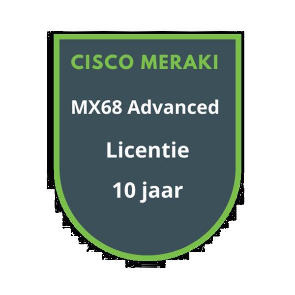Grote foto cisco meraki mx68 advanced security licentie 10 jaar computers en software overige computers en software
