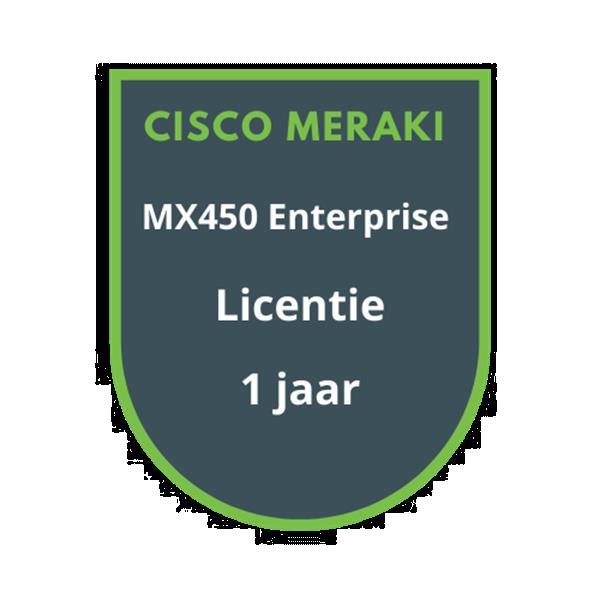 Grote foto cisco meraki mx450 enterprise licentie 1 jaar computers en software overige computers en software