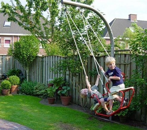 Grote foto schommel speeltoestel speeltoestel speelgoed kinderen en baby speelgoed voor jongens