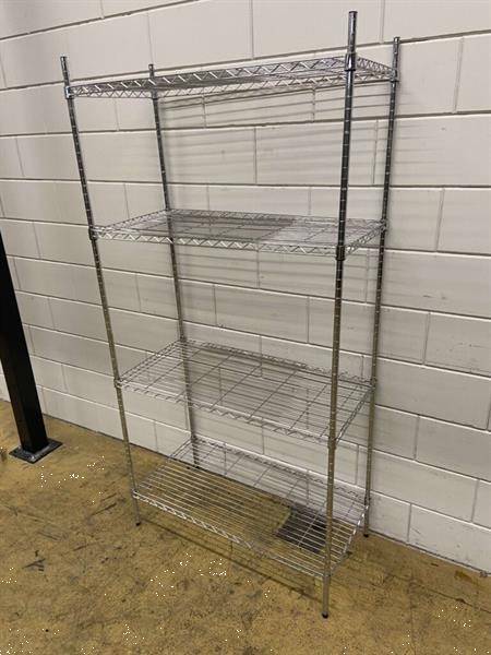 Grote foto rvs rek stelling opbergrek 91 cm horeca diversen overige diversen