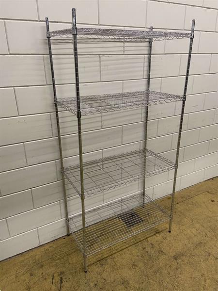 Grote foto rvs rek stelling opbergrek 91 cm horeca diversen overige diversen