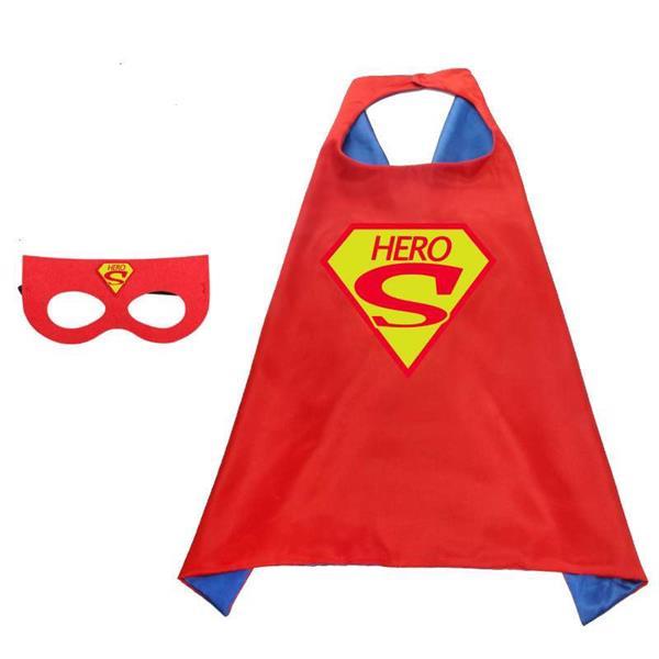 Grote foto superheld superman hero rode cape masker kleding dames verkleedkleding