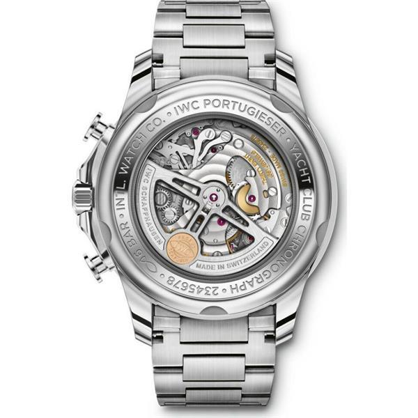 Grote foto iwc horloge portugieser 45mm yacht club chronograph kleding dames horloges