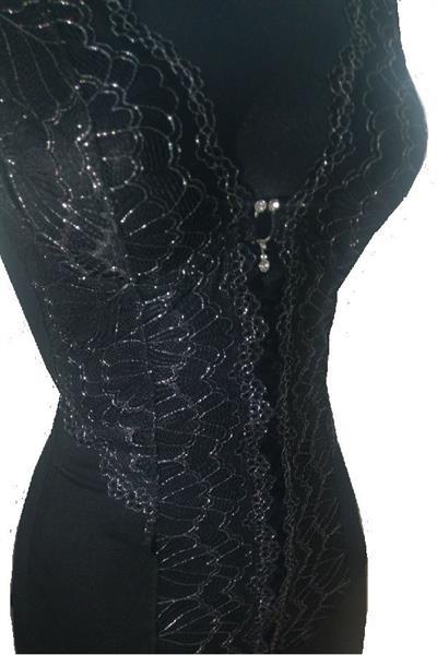 Grote foto zwarte bodysuit in eigen cupmaat cup 75e kleding dames ondergoed