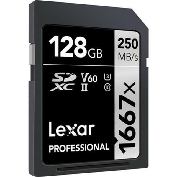 Grote foto lexar sdxc professional 128gb 1667x uhs ii audio tv en foto onderdelen en accessoires