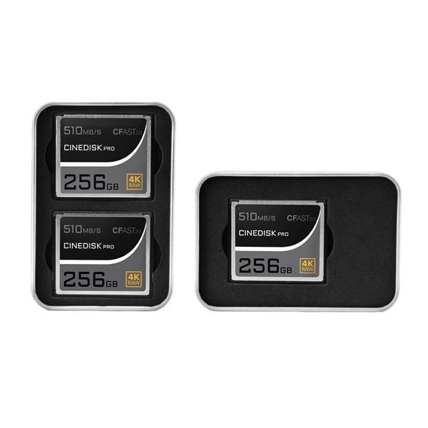 Grote foto cinediskpro cfast 2.0 memory card 4k raw 256gb audio tv en foto onderdelen en accessoires