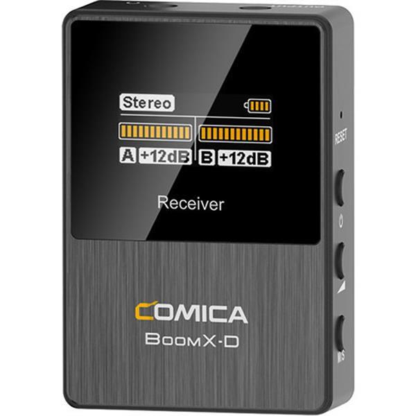 Grote foto comica boomx d1 2.4g digital wireless microphone system muziek en instrumenten overige muziek en instrumenten