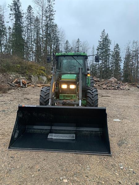 Grote foto john deere 6400 tractor voorlader agrarisch tractoren