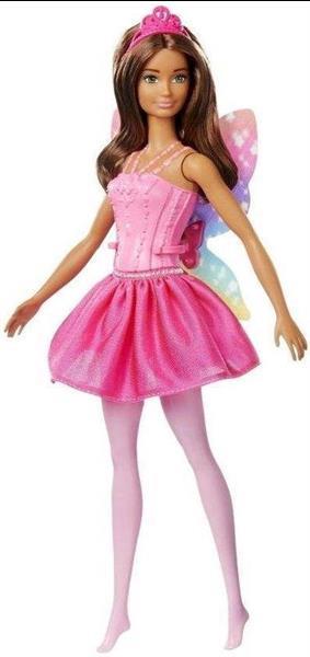Grote foto barbie dreamtopia fairy ballarina brunette kinderen en baby speelgoed voor jongens