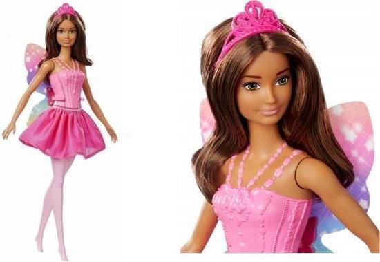 Grote foto barbie dreamtopia fairy ballarina brunette kinderen en baby speelgoed voor jongens