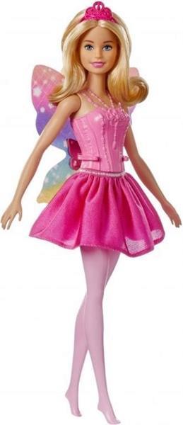 Grote foto barbie dreamtopia fairy ballarina blond kinderen en baby poppen