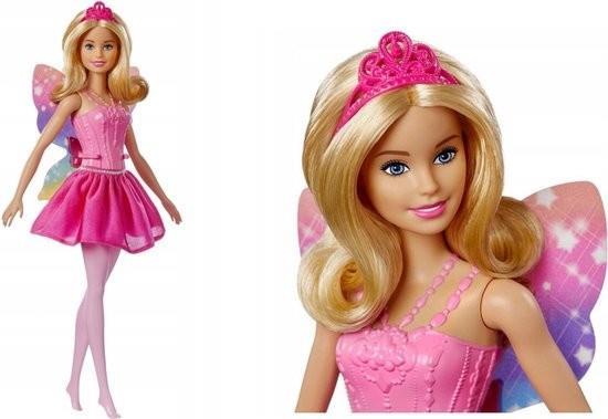 Grote foto barbie dreamtopia fairy ballarina blond kinderen en baby poppen