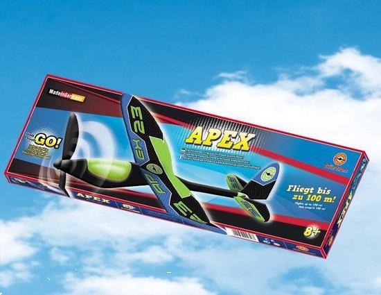 Grote foto g nther apex vliegtuig met elastiekmotor sport en fitness overige sport en fitness