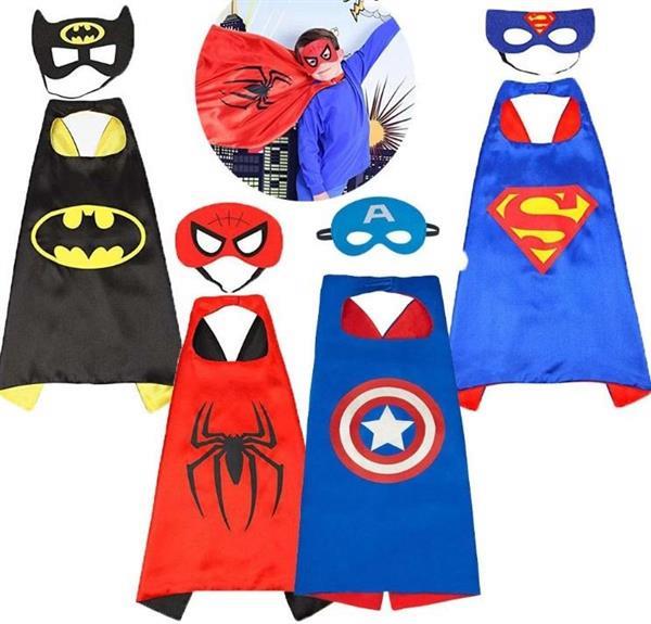 Grote foto spider spinnenheld cape gratis tas sleutelhanger kleding dames verkleedkleding