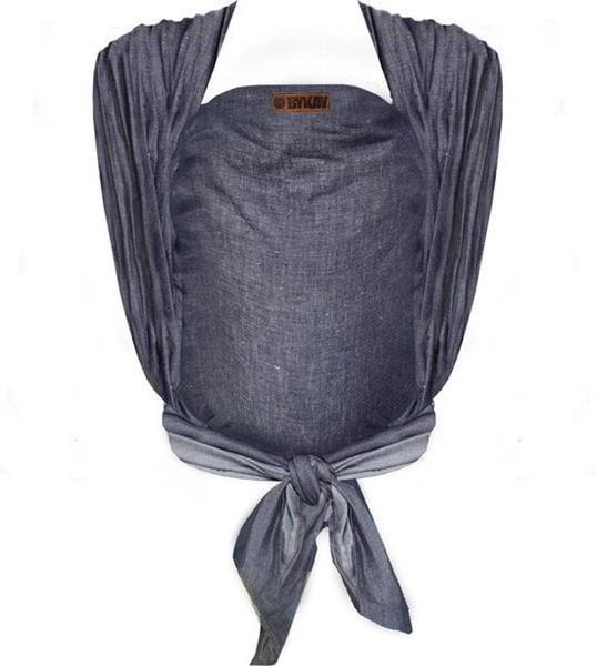 Grote foto bykay woven wrap deluxe dark jeans maat 6 kinderen en baby overige babyartikelen