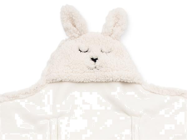 Grote foto wikkeldeken bunny wit kinderen en baby kraamcadeaus en geboorteborden