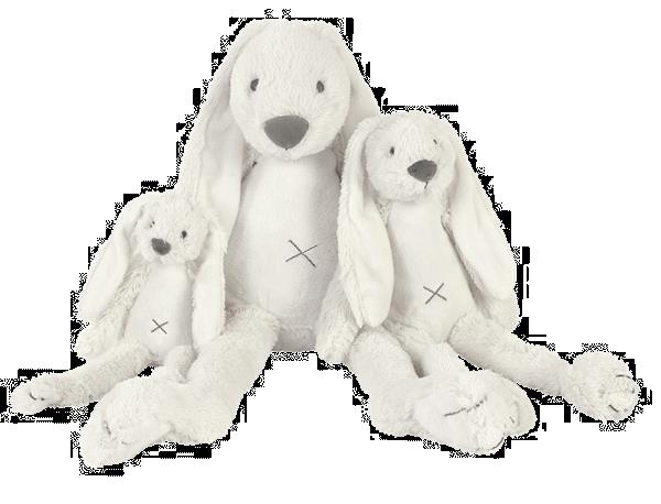 Grote foto big ivory rabbit richie kinderen en baby knuffels en pluche