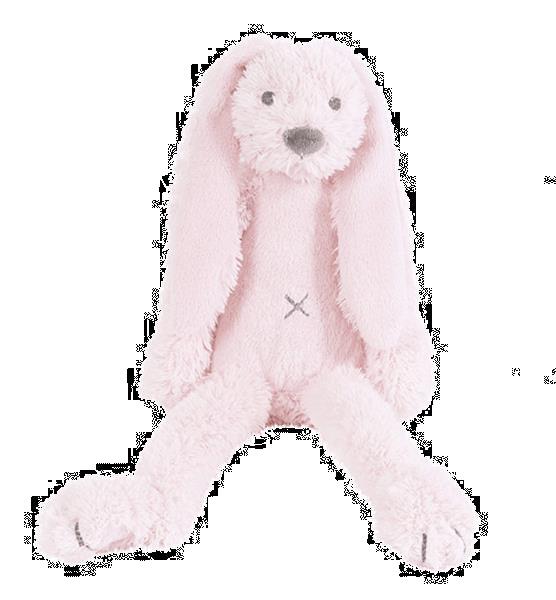 Grote foto pink rabbit richie kinderen en baby knuffels en pluche