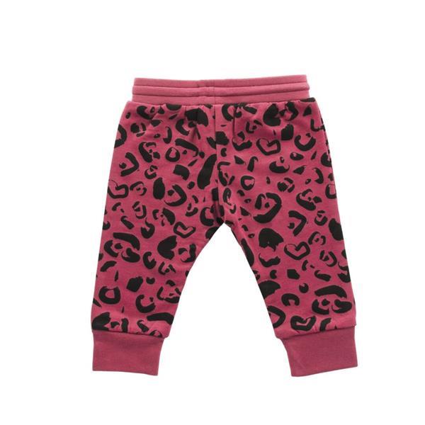 Grote foto broekje 50 56 leopard maroon red kinderen en baby overige