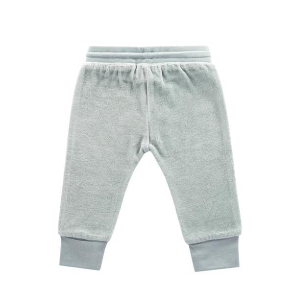 Grote foto broekje 50 56 velour grey kinderen en baby overige